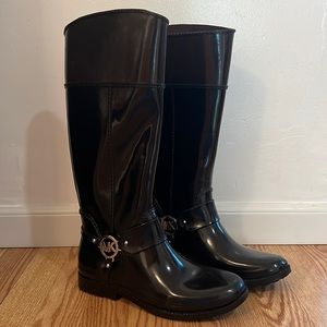 Michael Kors Tall Rubber Boots